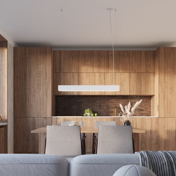 Sollux SL.1394 - Lampadario LED a sospensione con filo SPARK 1xG13/8,5W/230V bianco
