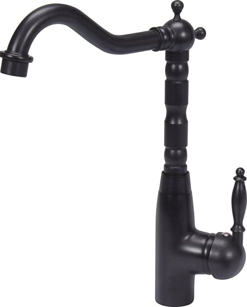 Rubinetto da cucina RETRO BLACK, vintage, rubinetto, miscelatore per lavello, miscelatore