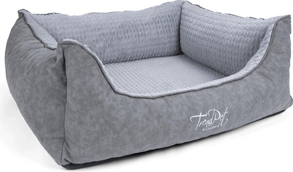 TrendPet VitaBed Style letto ortopedico per cani grigio (80x70x30cm)