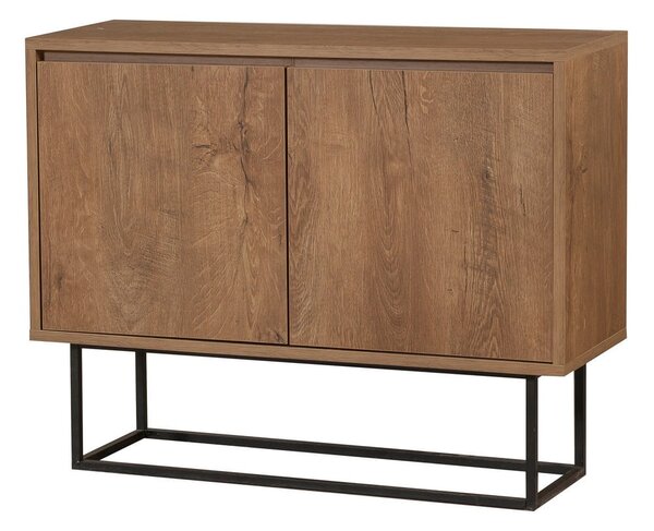 Mobile colore naturale in noce 90x72 cm Rodez - Kalune Design