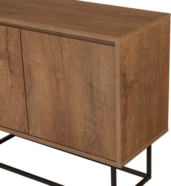 Mobile colore naturale in noce 90x72 cm Rodez - Kalune Design