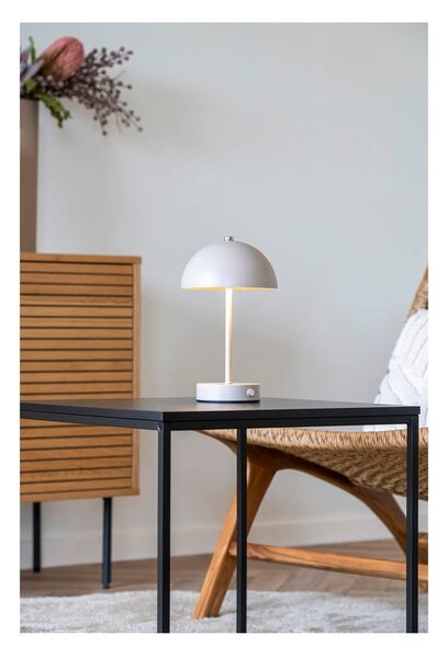 Lampada da tavolo a LED color crema (altezza 25 cm) Holt - House Nordic
