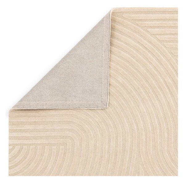 Tappeto in lana beige 160x230 cm Hague - Asiatic Carpets