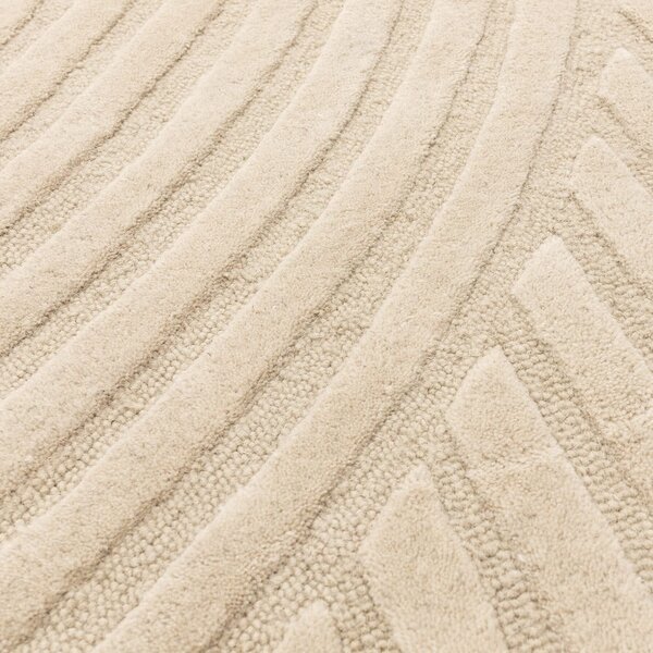 Tappeto in lana beige 160x230 cm Hague - Asiatic Carpets