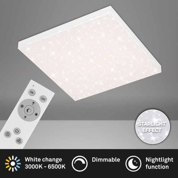 Briloner 7381-116 - Plafoniera LED dimmerabile STARRY SKY LED/24W/230V+ +TC