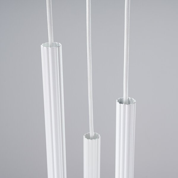 Sollux SL.1340 - Lampadario a sospensione con filo ARCHE 3xG9/8W/230V bianco