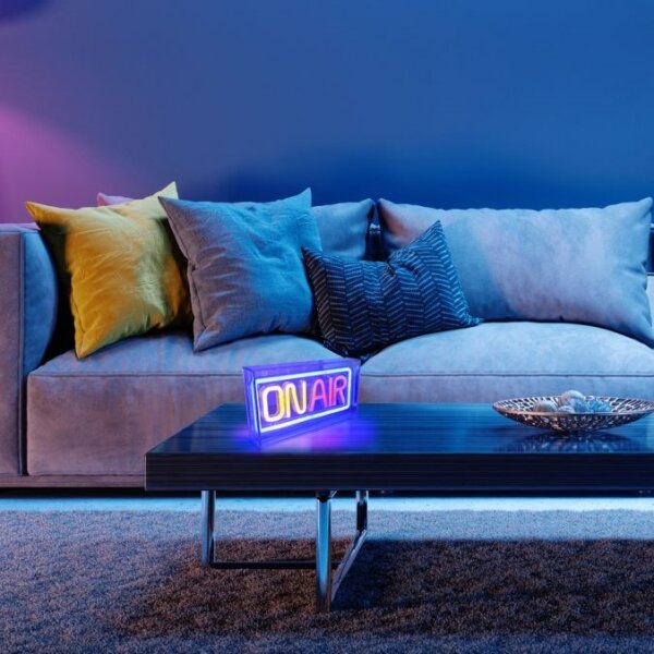 JUST LIGHT. 85013-70 - LED Neon tavolo decorazione NEON LED/4W/5V On Air