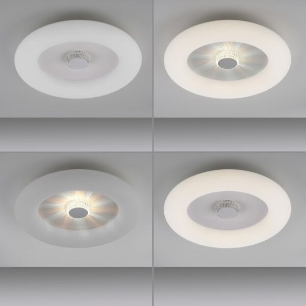 JUST LIGHT. 14383-16 - Plafoniera LED dimmerabile VERTIGO LED/26W/230V+RC