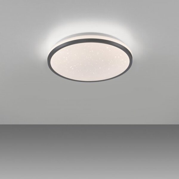 JUST LIGHT. 14293-18 - Plafoniera LED dimmerabile KYLE LED/10W/230V nero