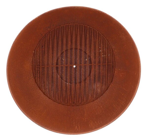 Caminetto con decoro arrugginito Moon - Esschert Design
