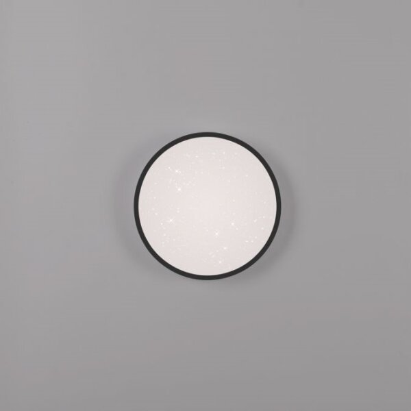 JUST LIGHT. 14293-18 - Plafoniera LED dimmerabile KYLE LED/10W/230V nero