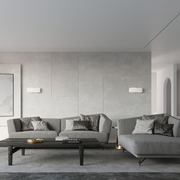 Sollux SL.1018 - Applique TILA 2xG9/40W/230V 40 cm bianca