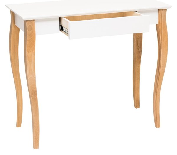 Scrivania bianca, lunghezza 85 cm Lillo - Ragaba