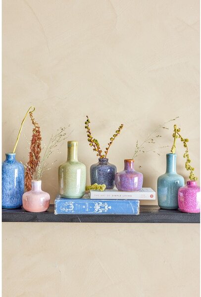 Vasi in gres in set di 7 (altezza 14 cm) Maien - Bloomingville