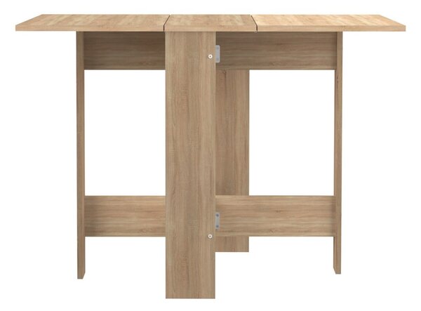 Tavolo da pranzo pieghevole in rovere 76x28 cm Papillon - TemaHome