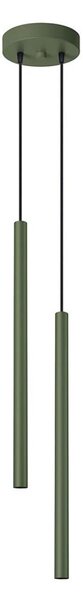 Sollux SL.1519 - Lampadario a sospensione con filo PASTELO 2xG9/8W/230V verde