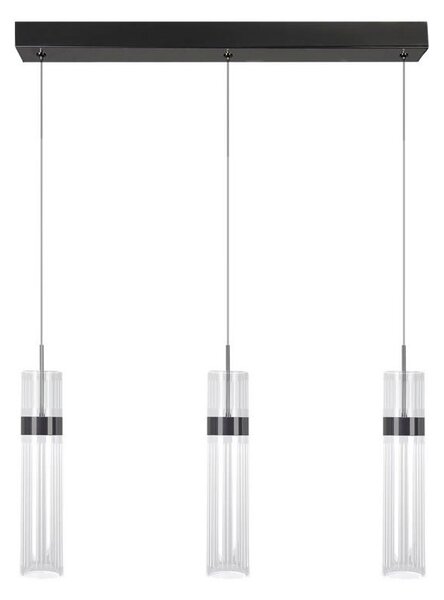 Lampada a sospensione su cavo AMBIENTE 3xLED/6W/230V 3000/4000/6000K nero
