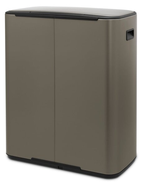 Bidone grigio in acciaio 60 l Bo - Brabantia