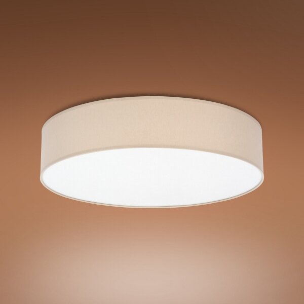 Plafoniera RONDO 4xE27/15W/230V d. 61 cm beige