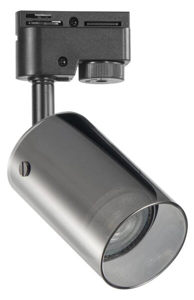 Faretto per sistema a binario SMOKY 1xGU10/10W/230V nero
