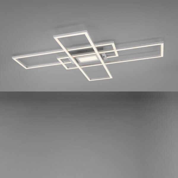 Leuchten Direkt 14693-55 - Plafoniera LED dimmerabile ASMIN LED/48W/230V