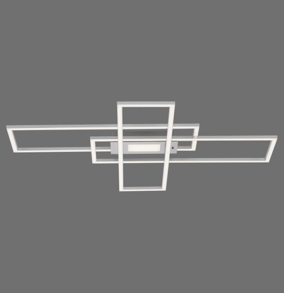 Leuchten Direkt 14693-55 - Plafoniera LED dimmerabile ASMIN LED/48W/230V