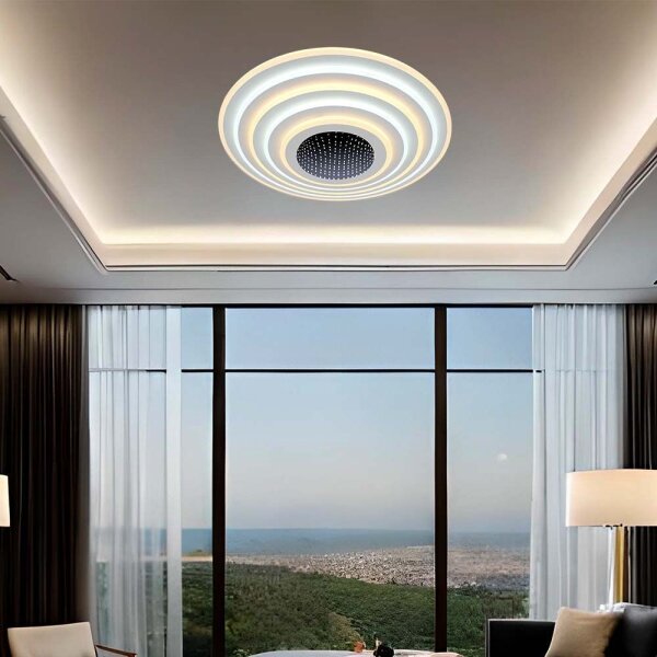 Plafoniera LED dimmerabile LED/125W/230V 3000-6500K + +TC