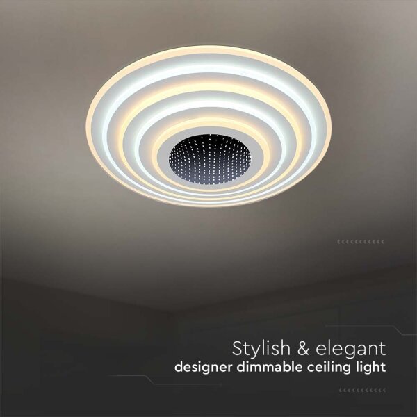Plafoniera LED dimmerabile LED/125W/230V 3000-6500K + +TC