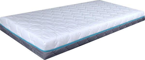 BDW - Materasso 140x70x8 H3 - Materasso in schiuma con ioni d'argento, 180x80x8