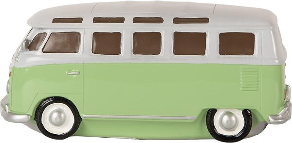 Clayre & Eef Lampada da tavolo Bus 24x10x11 cm Plastica verde