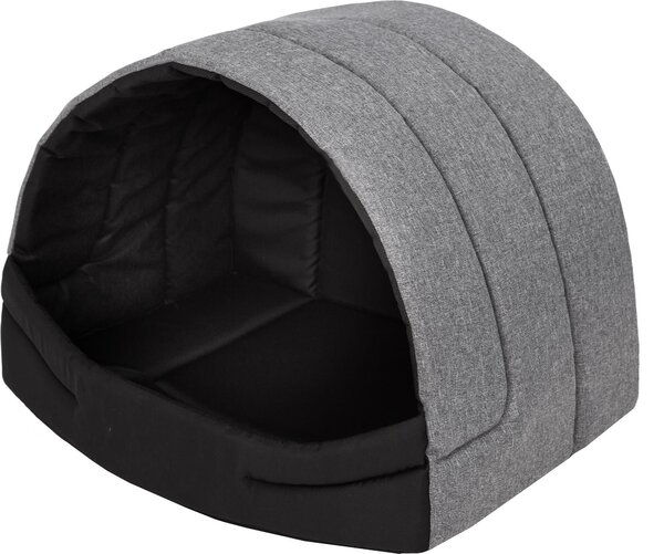 Cuccia per cani Cuccia per cani Casa per cani Grotta per gatti Posto letto M - 50x38 cm Grigio