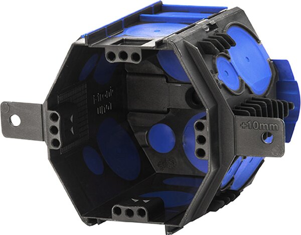 F-tronic Scatola in schiuma da incasso scatola per elettrodomestici scatola per installazione a incasso in schiuma scatola da parete per cavità Ø82mm da incasso 20 pezzi montaggio in schiuma UI10T 7320101