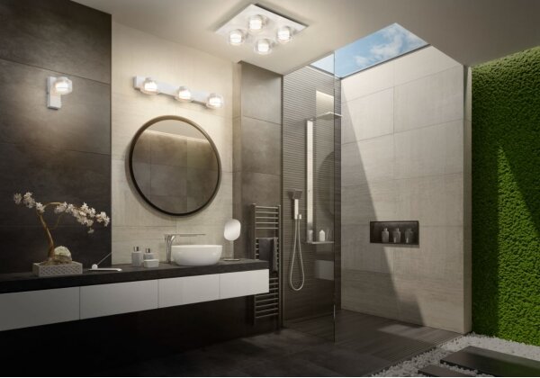 Ledvance - Applique a LED da bagno ORBIS FLAME LED/5,5W/230V IP44 bianco