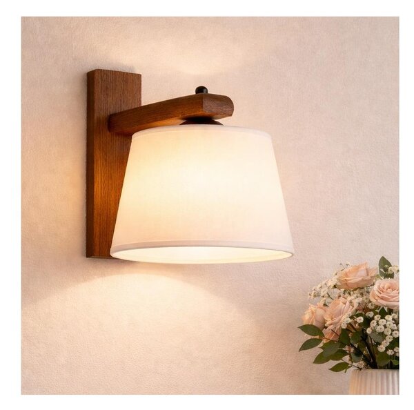 Applique AIDA 1xE27/60W/230V in rovere