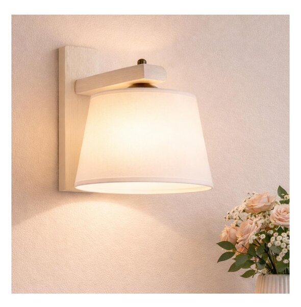 Applique AIDA 1xE27/60W/230V rovere
