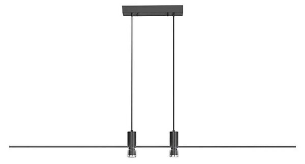 Lampadario LED a sospensione con filo LED/19W/230V 4000K nero