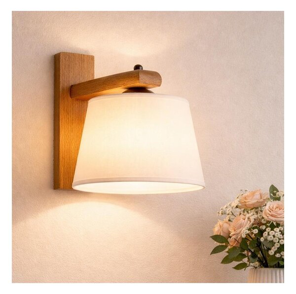 Lampada da parete AIDA 1xE27/60W/230V rovere