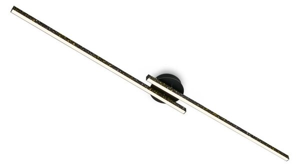 Briloner 3717-025 - Lampadario a plafone LED REY 2xLED/12W/230V nero