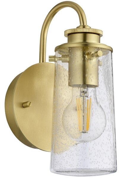 Kichler - Applique da bagno BRAELYN 1xE27/40W/230V IP44 oro
