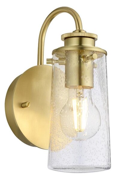 Kichler - Applique da bagno BRAELYN 1xE27/40W/230V IP44 oro