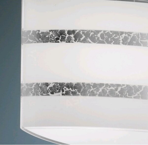 Trio - Lampadario a sospensione con filo NIKOSIA 2xE27/40W/230V argento