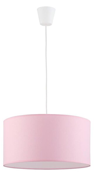 Lampadario a sospensione con filo RONDO KIDS 1xE27/15W/230V rosa