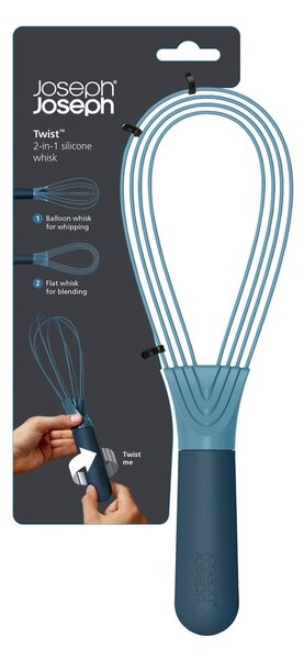 Frusta pieghevole Twist Whisk Sky - Joseph Joseph