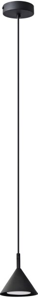 Lampadario a sospensione con filo ETNA 1xGX53/15W/230V nero