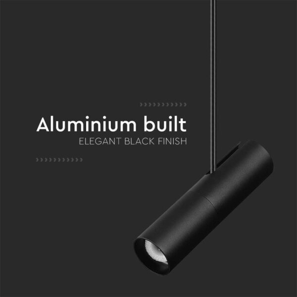 Lampadario a stelo 1xGU10/35W/230V nero