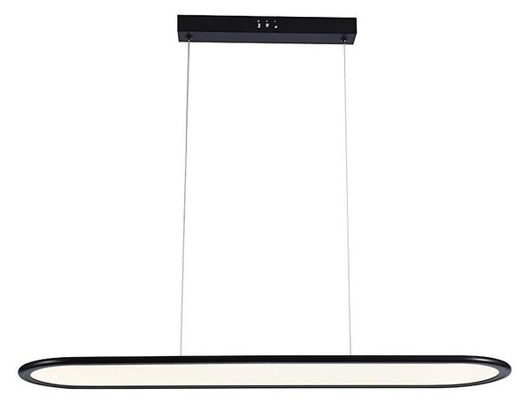 Lampadario LED a sospensione con filo LED/24W/230V 4000K nero
