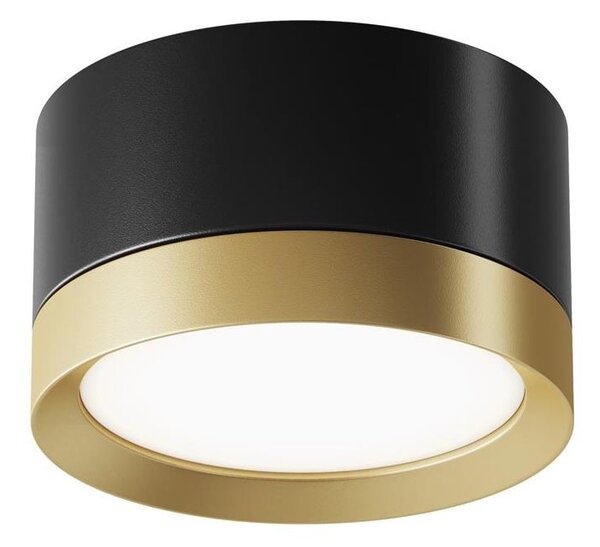 Maytoni C086CL-GX53-SRD-BG - Faretto HOOP 1xGX53/15W/230V nero/oro
