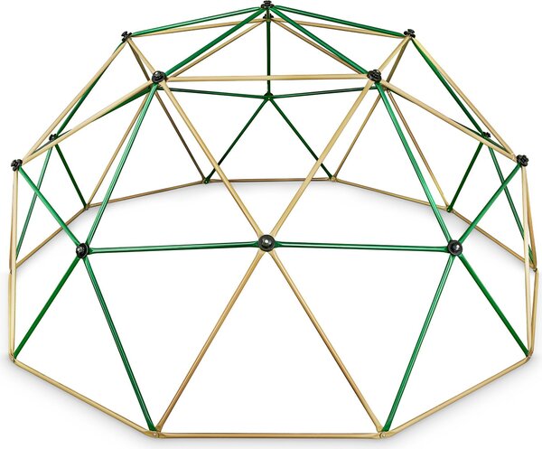 Cupola di arrampicata per bambini HyperMotion XXXL, geodome, parco giochi da giardino, diametro: 3,7 m