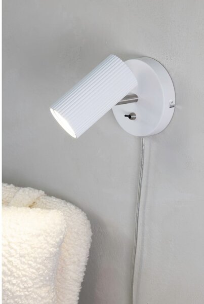Lampada da parete bianca Costilla - Markslöjd
