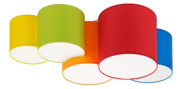 Plafoniera per bambini MONA KIDS 5xE27/15W/230V